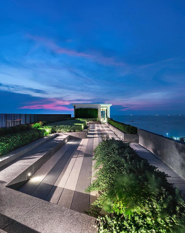 Ferienwohnung Great Location With Infinity Pool -Central Pattaya Exterior foto