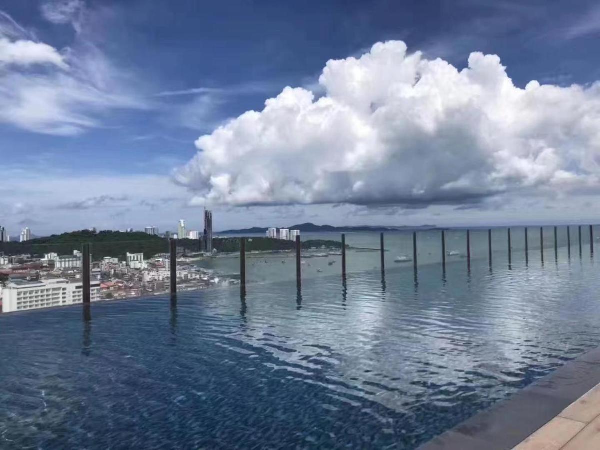 Ferienwohnung Great Location With Infinity Pool -Central Pattaya Exterior foto
