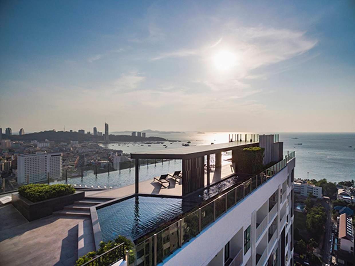 Ferienwohnung Great Location With Infinity Pool -Central Pattaya Exterior foto