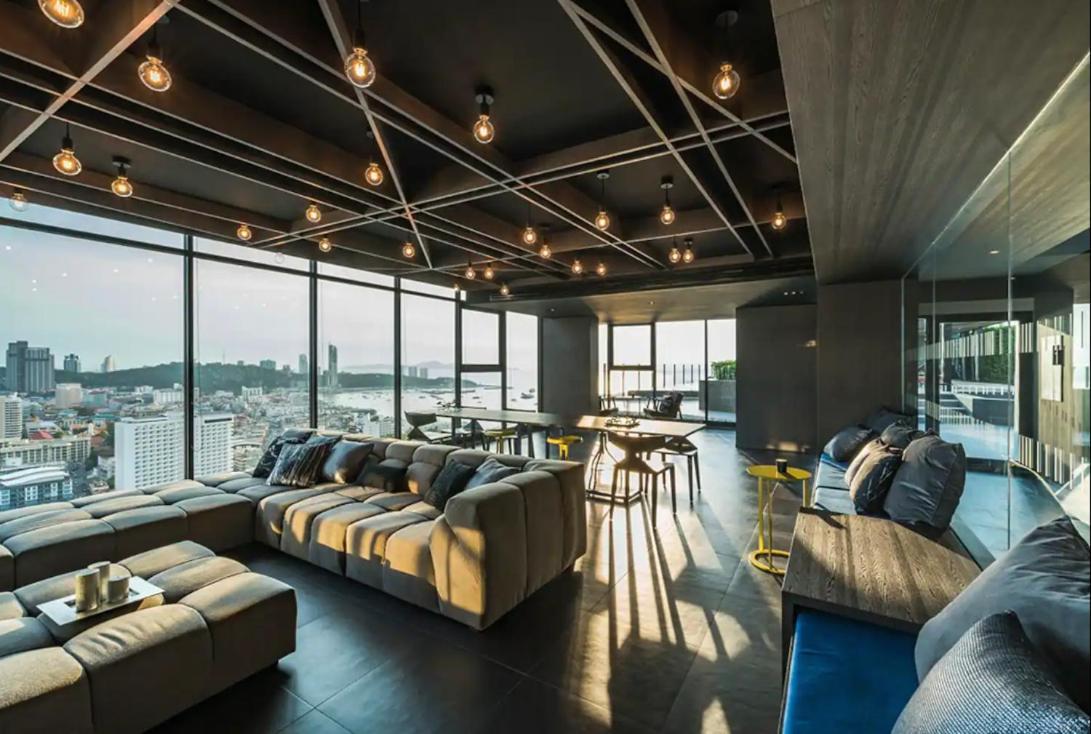Ferienwohnung Great Location With Infinity Pool -Central Pattaya Exterior foto